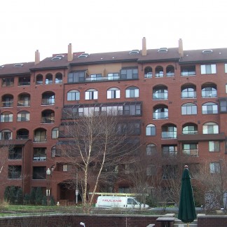 An apartment building in Arlington, Virginia